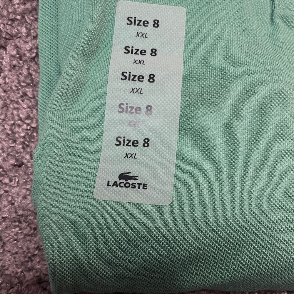 Lacoste Men's Polo in Fresh Green - Picture 2 of 7